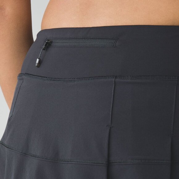 Lululemon Black Athletic Pace Rival Sport Skirt II Size 6 - Picture 10 of 16